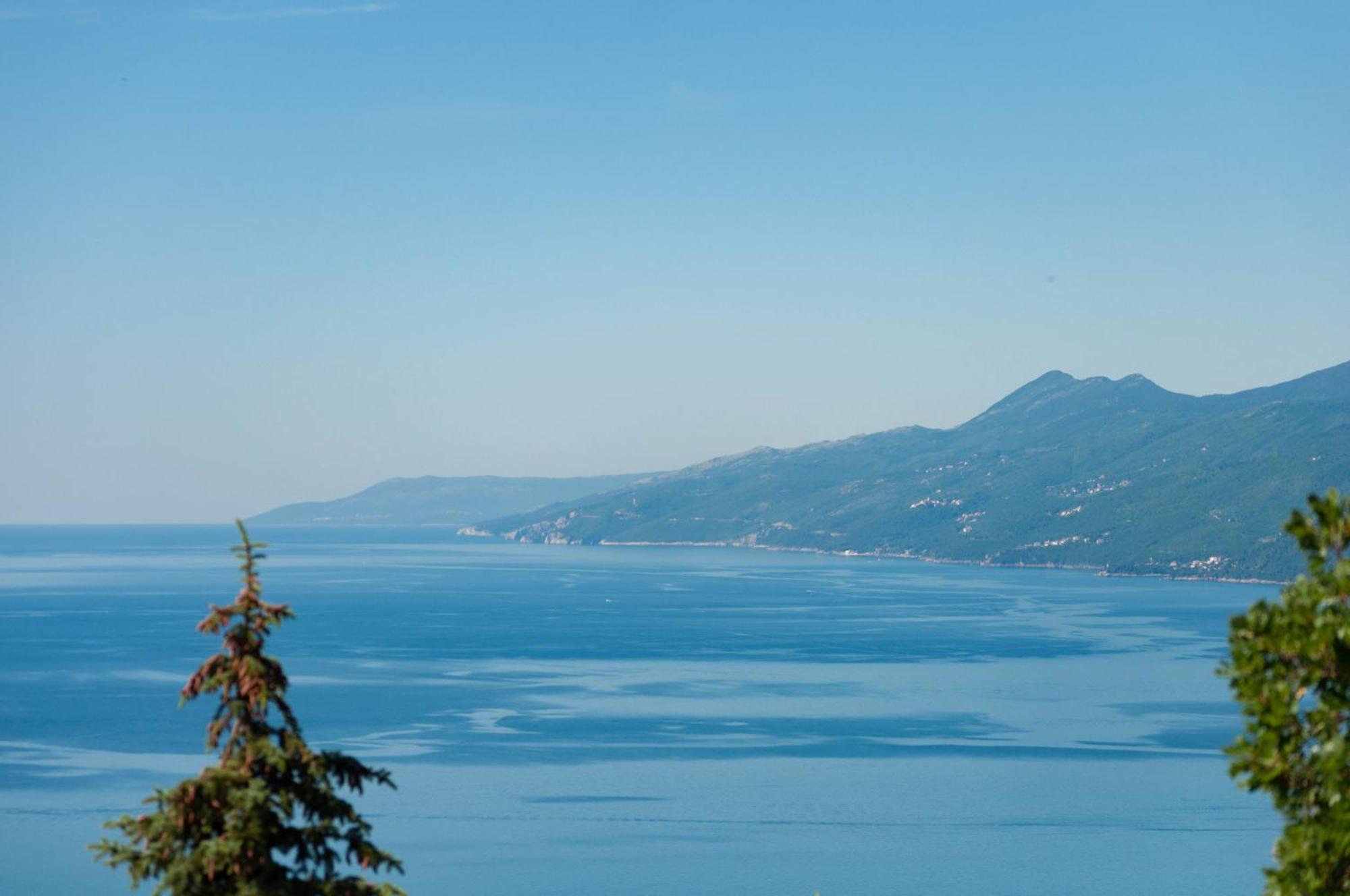 Sea View Retreat With 170Mbps Wifi And Sunny Balcony Apartment Kastav Bagian luar foto